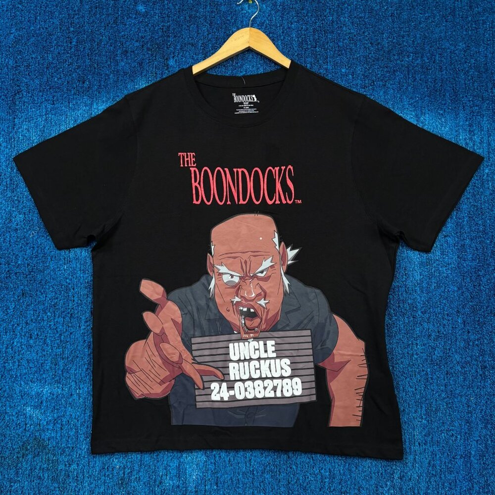 The Boondocks Uncle Ruckus Mugshot Animated Series Tee XXL